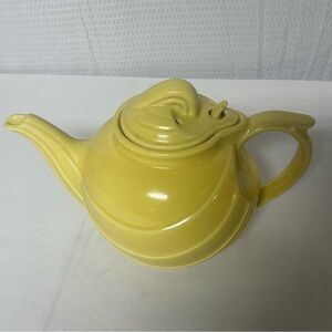 Vintage Hall Yellow Ceramic Teapot made in USA